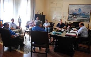 Συναντήσεις του Δημάρχου με  το Ροταριανό Όμιλο, τη Λέσχη Loins Ρόδου και τον Α.Ο Καλοσσός