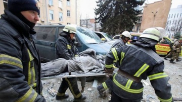 Εικόνες καταστροφής στο Χάρκοβο της Ουκρανίας