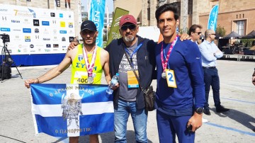 Στον Ημιμαραθώνιο Μυτιλήνης  ο Μιχάλης Χατζηιωάννου