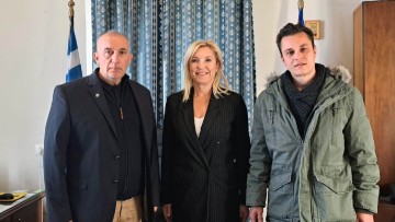 Συνάντηση Ε. Φτακλάκη με τον Αστυνομικό Διευθυντή Β’ Δωδεκανήσου Θ. Καλαμάτα και την Ένωση Αστυνομικών Υπαλλήλων