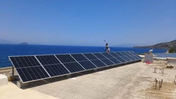 Φωτοβολταϊκά συστήματα εγκαταστάθηκαν στη Νίσυρο