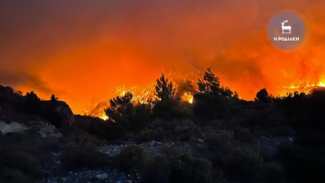 Τα πύρινα μέτωπα της Ρόδου είναι εκτός ελέγχου - Οι φλόγες καταπίνουν δάση και απειλούν τα χωριά μας (βίντεο)