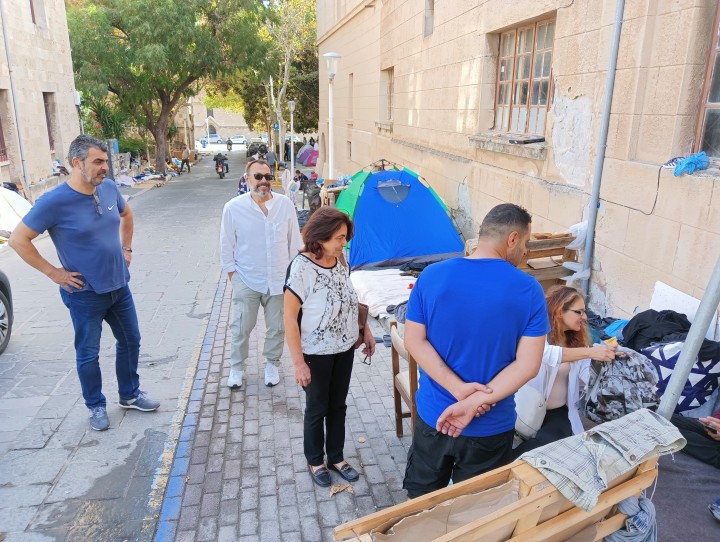 Η επίσκεψη ανθρωπιστικού χαρακτήρα της «Λαϊκής Συσπείρωσης» στους μετανάστες