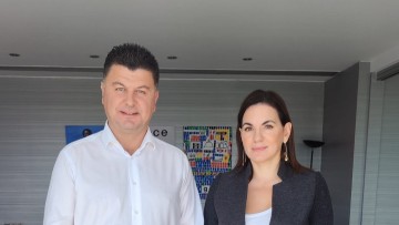 Με την υπουργό Τουρισμού Όλγα Κεφαλογιάννη συναντήθηκε ο νεοεκλεγείς δήμαρχος Πάτμου κ. Νικήτας Τσαμπαλάκης
