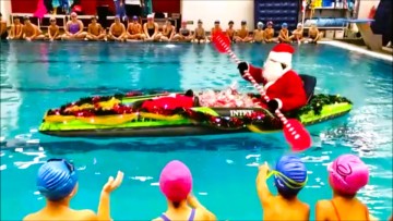 Πραγματοποιήθηκε η χριστουγεννιάτικη εκδήλωση του Ροδίων Άθλησις στο κολυμβητήριό του