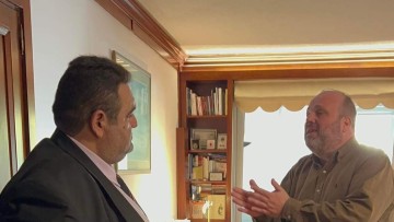 Συνάντηση του Προέδρου του Περιφερειακού Φυτωρίου Μιχ. Λουλού με τον Διοικητή της ΔΥΠΑ Σπύρο Πρωτοψάλτη