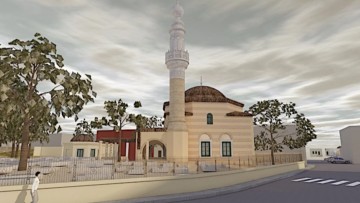 Σε εξέλιξη η αποκατάσταση του τεμένους Μουράτ Ρέις και του μαυσωλείου Μεχμέτ Σεκίμπ