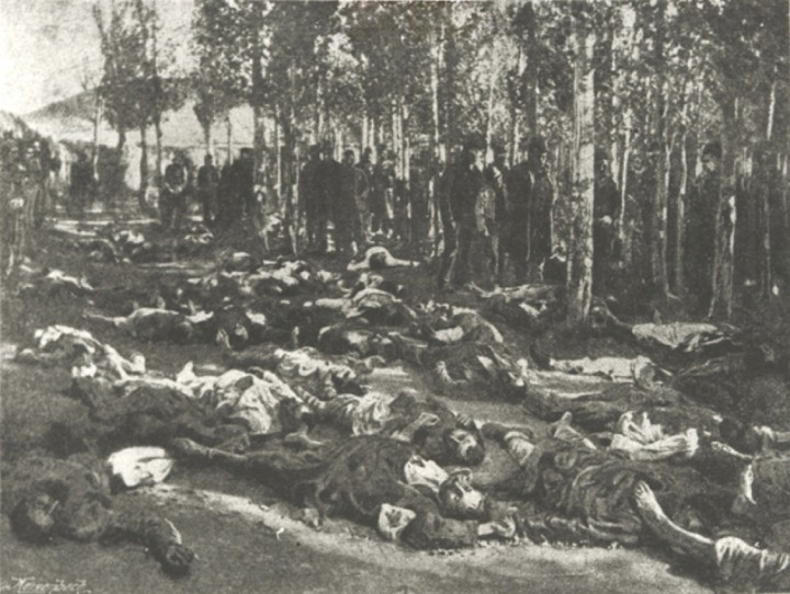  Νοέμβριο 1895:  δολοφονημένοι Αρμένιοι  στο Ερζερούμ