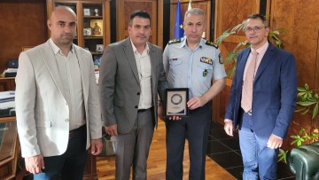 Συνάντηση με τον Αρχηγό της Ελληνικής Αστυνομίας πραγματοποίησε  η Ένωση Αξιωματικών Αστυνομίας Νοτίου Αιγαίου
