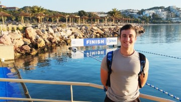 Εξαιρετικός ο Στέλιος Βεϊσάκης στο Πανελλήνιο Πρωτάθλημα Μαραθώνιας Κολύμβησης