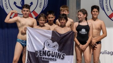 Δώδεκα μετάλλια για τους «Πιγκουίνους» στη Βουλιαγμένη