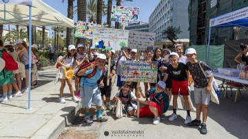 Εκατοντάδες παιδιά στη γιορτή για το περιβάλλον