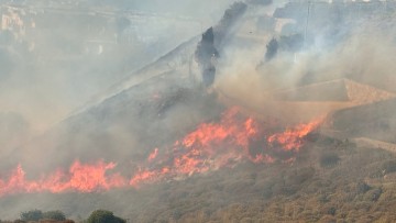 Φωτιά στο Λοφάκι στην Κω - Μήνυμα από το 112 έλαβαν κάτοικοι της περιοχής