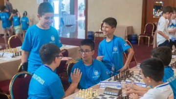 Αμφίρροπες παρτίδες στους διεθνείς σκακιστικούς αγώνες Ρόδου