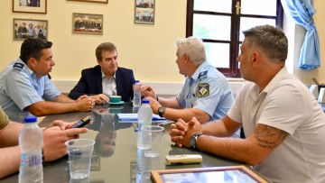 Συνάντηση της  Ένωσης Αστυνομικών Υπαλλήλων νότιας Δωδεκανήσου με τον υπουργό Προστασίας του Πολίτη