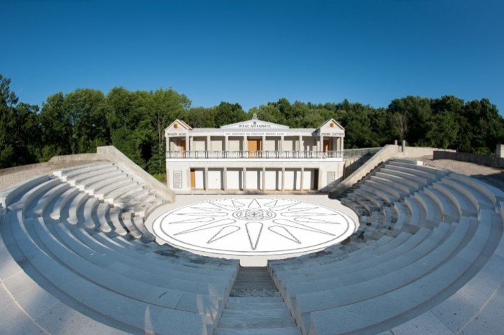 Το υπαίθριο αμφιθέατρο στο Campus του Connecticut University