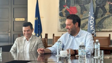 Συνάντηση του Δημάρχου Ρόδου με τον Δήμαρχο της Μαρμαρίδας