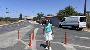 Αυτοψία στο επαρχιακό οδικό δίκτυο πραγματοποίησε η Έπαρχος Κω - Νισύρου