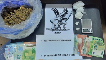Ρόδος: Συνελήφθη 26χρονος Αλβανός που διακινούσε κοκαϊνη και χασίς σε τοξικομανείς