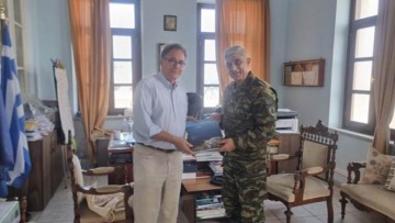 Επίσκεψη του Διοικητή της ΑΣΔΕΝ στη Νίσυρο