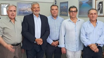 Το ΔΣ του Ιατρικού Συλλόγου Επαρχίας Καλύμνου τίμησε τον Πρόεδρο του ΙΣΑ Γιώργο Πατούλη