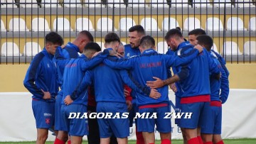 Ισόπαλος με δέκα παίκτες ο Διαγόρας απέναντι στον Μακεδονικό