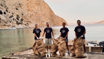Το περιβαλλοντικό πρόγραμμα "SeaChange Greek Islands" επεκτείνει τη δράση του στα Δωδεκάνησα