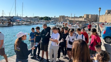 Εκπαιδευτική δράση συλλογής περιβαλλοντικού DNA (eDNA) σε μαθητές Γυμνασίου του 2ου Πειραματικού Σχολείου Ρόδου