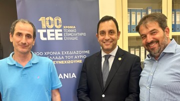 Επίσκεψη του Γενικού Γραμματέα Τεχνικού Επιμελητηρίου Ελλάδας κ. Αντώνη Γιαννικουρή, στα Χανιά
