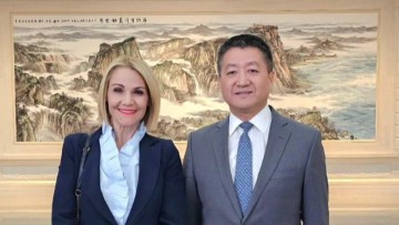 Μίκα Ιατρίδη από Κίνα: «Πολύ καλές οι σχέσεις μεταξύ των δυο χωρών»