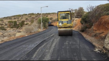 Ένα μικρό εργοτάξιο έχει γίνει την περίοδο αυτή η Η.Ν. Κάσος