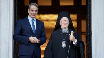 Κ. Μητσοτάκης: Συναντήθηκε με τον Πατριάρχη Βαρθολομαίο - «Είστε μία πηγή έμπνευσης, σοφίας και καθαρής σκέψης»