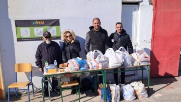 Συγκινητική η ανταπόκριση στη συγκέντρωση τροφίμων από τον «Σύνδεσμο Αγάπης»