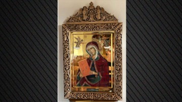 Από τη Ρόδο και την Ιερά μονή του Αρταμίτη ήταν το αντίγραφο της εικόνας που δώρισε η πρόεδρος της Δημοκρατίας στην Παναγία των Παρισίων