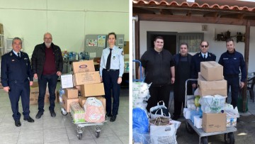 Δράσεις προσφοράς από την Περιφερειακή Αστυνομική Διεύθυνση Ν. Αιγαίου για τα Χριστούγεννα