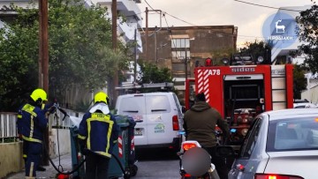 Φωτιά ξέσπασε σε κάδο στην οδό Λεμεσού