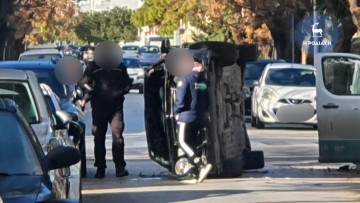 "Ποδαρικό" με τροχαίο ατύχημα στην πόλη της Ρόδου
