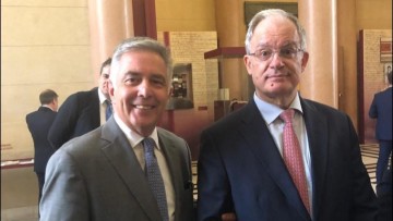 Στήριξη Υψηλάντη στην υποψηφιότητα Τασούλα για την προεδρία της Δημοκρατίας