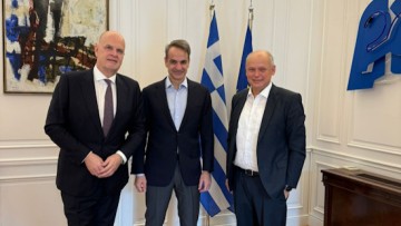 Μητσοτάκης - Έμπελ στο Μαξίμου: Η TUI θα φέρνει τουρίστες και από Ασία και Λατινική Αμερική