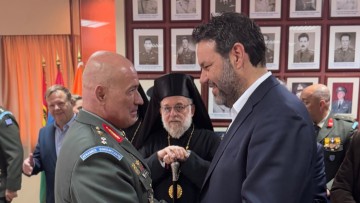 Στην τελετή Παράδοσης - Παραλαβής της 95 ΑΔΤΕ ο δήμαρχος Ρόδου, Αλέξανδρος Κολιάδης