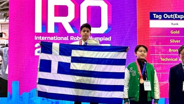 Χρυσό μετάλλιο για τον Νικόλα Λεϊμονή με ρίζες από την Ρόδο στην 26η Διεθνή Ολυμπιάδα Ρομποτικής
