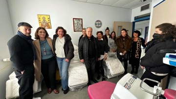 Κοινωνική προσφορά του Ιδρύματος Σταματίου στην Ογκολογική Κλινική του Νοσοκομείου Ρόδου