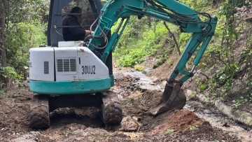 Ξεκίνησαν οι εργασίες αποκατάστασης στο πάρκο του Ροδινιού