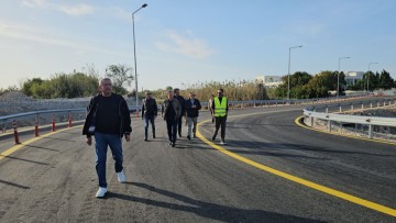 Παραδόθηκε σήμερα η νέα εναλλακτική οδός στο Φαληράκι της Ρόδου