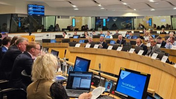 Στη συνεδρίαση της Ευρωπαϊκής Επιτροπής των Περιφερειών στις Βρυξέλλες ο περιφερειάρχης Γ. Χατζημάρκος