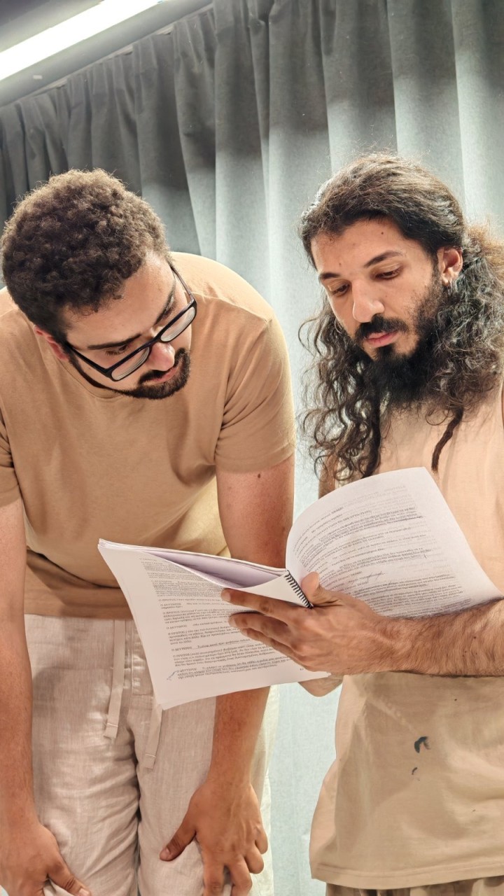 Στιγμιότυπο από τις πρόβες