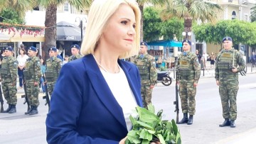 Στην Κάλυμνο για τη Γενοκτονία των Ποντίων ως εκπρόσωπος της Βουλής των Ελλήνων η Μίκα Ιατρίδη