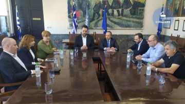 Με τον δήμαρχο Αλέξανδρο Κολιάδη συναντήθηκε αντιπροσωπεία του Επιμελητηρίου Δωδεκανήσου