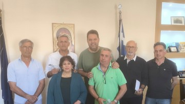 Συνάντηση του Δ.Σ. της Ομοσπονδίας Επαγγελματιών Βιοτεχνών Εμπόρων Δωδεκανήσου με τον δήμαρχο Ρόδου