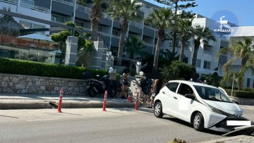 Τροχαίο ατύχημα με το... καλημέρα στη Ρόδο - Κυκλοφοριακό κομφούζιο στην περιοχή